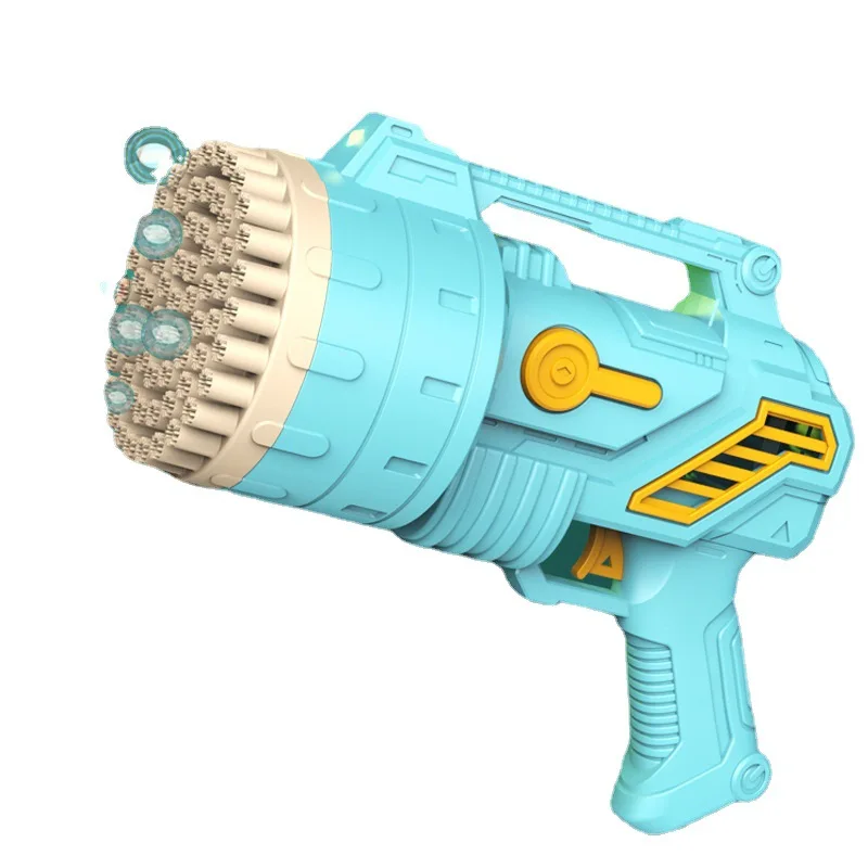 69 Holes Child Toy Soap Bubble Blower Bubble Gun Machine Automatic Bubble Maker Toys Outdoor Games for Wedding Girls Children