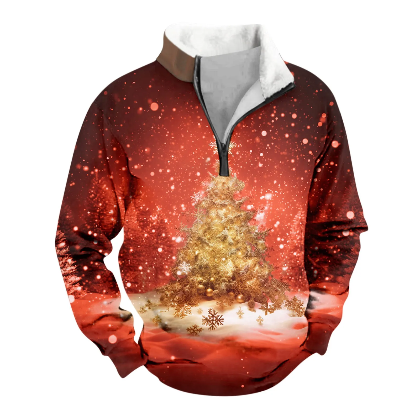 

Santa Claus Hoodies For Men 3d Printed Christmas Sweatshirts Men'S Clothing Trend Essentials Hoodie Oversized Zipper Costume