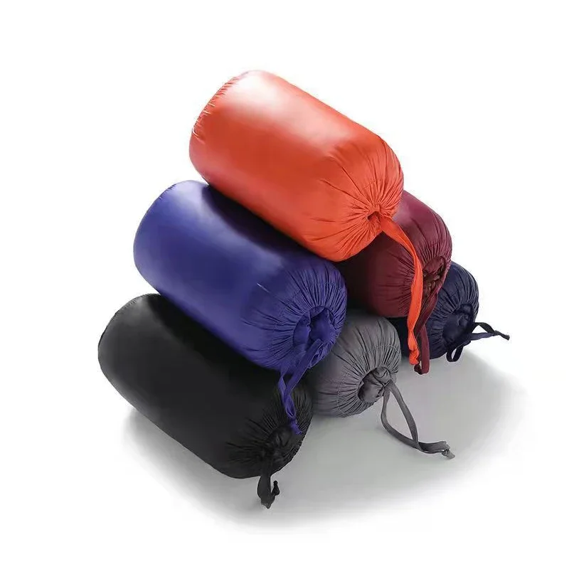 2026 Men's Winter Jacket Ultra Light Duck Down Jackets Portable Hooded Puffer Feather Thin Parkas Windproof Outerwear Coat 5XL