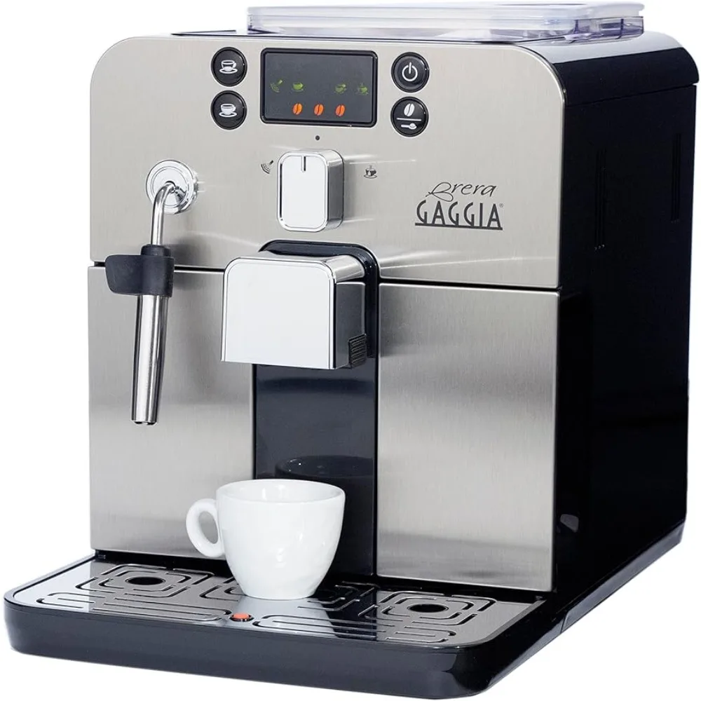 

Gaggia 40 fl oz Brera Super-Automatic Espresso Machine, Small, Black