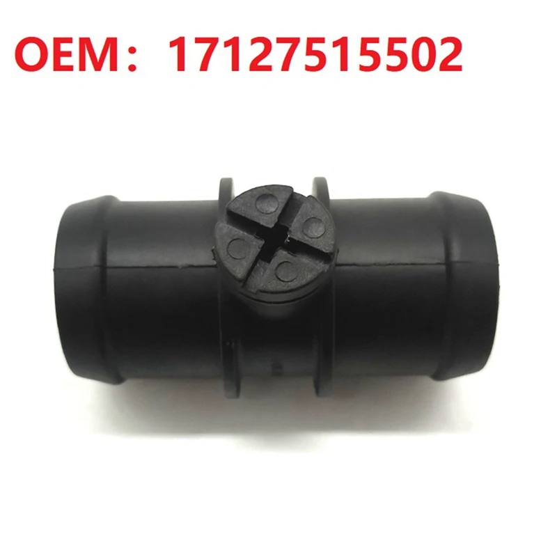 Water Hose Connector With Bleeder Screw 17127515502 For BMW MINI Cooper 2002-2008 Parts