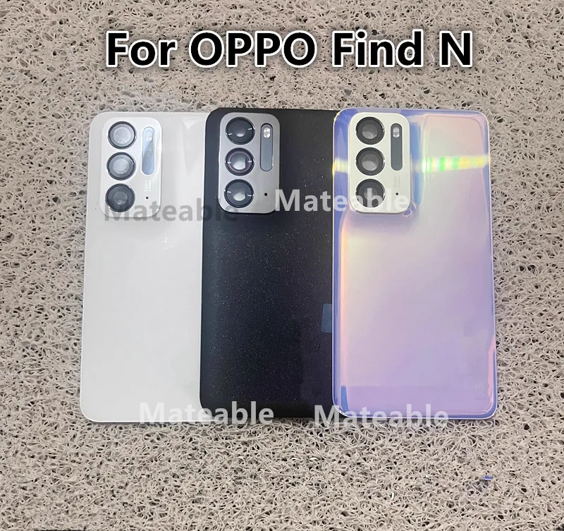

FindN N1 Housing For OPPO Find N Battery Back Cover Repair Replace Door Phone Rear Case + Camera Lens PEUM00