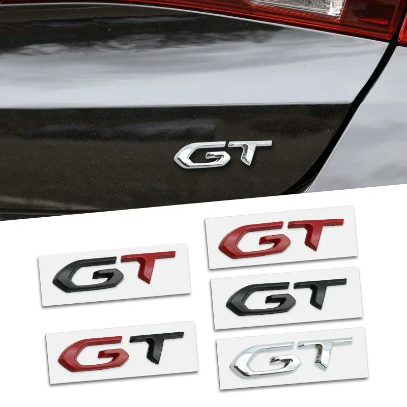 

1 шт. 3D металлический логотип автомобиля GT эмблема значок наклейка для Peugeot GT 308 306 106 206 208 307 3008 207 508 2008 5008 наклейка аксессуары