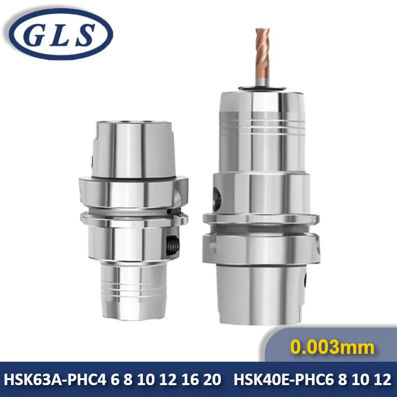 HSK63 PHC04 PHC06 PHC08 PHC10 PHC12 PHC16 18 PHC20 PHC25 حامل الأدوات الهيدروليكية مركز التصنيع باستخدام الحاسب الآلي HSK63A مقبض سكين المغزل #1