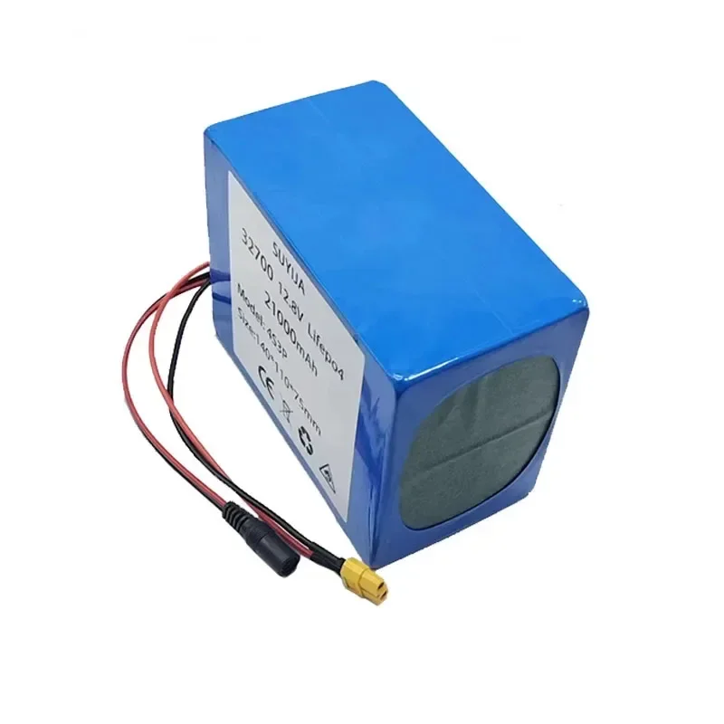 32700 Lifepo4 Battery 12V Battery Pack 21000mAh 4S3P Built-in 40A Balanced BMS for Electric Boats and Uninterrupted Power Supply