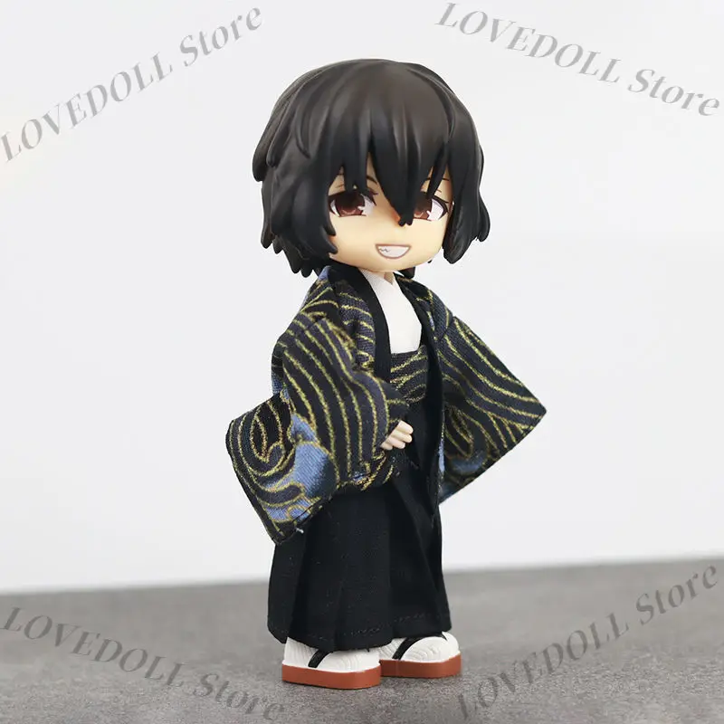 Dazai Osamu ob11 Anime Handsome Body Clothes Suit Figure Cosplay Cartton Figurine Doll Toy Model Xmas Gift