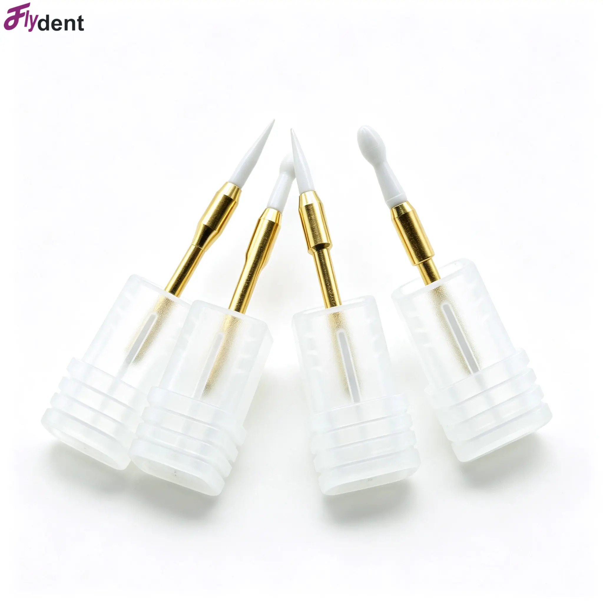 Dental Ceramic Burs Soft Trimmer Tissue Burs Cutters for Hyperplastic Gum & Retraction, Dental Surgical Contouring Tools