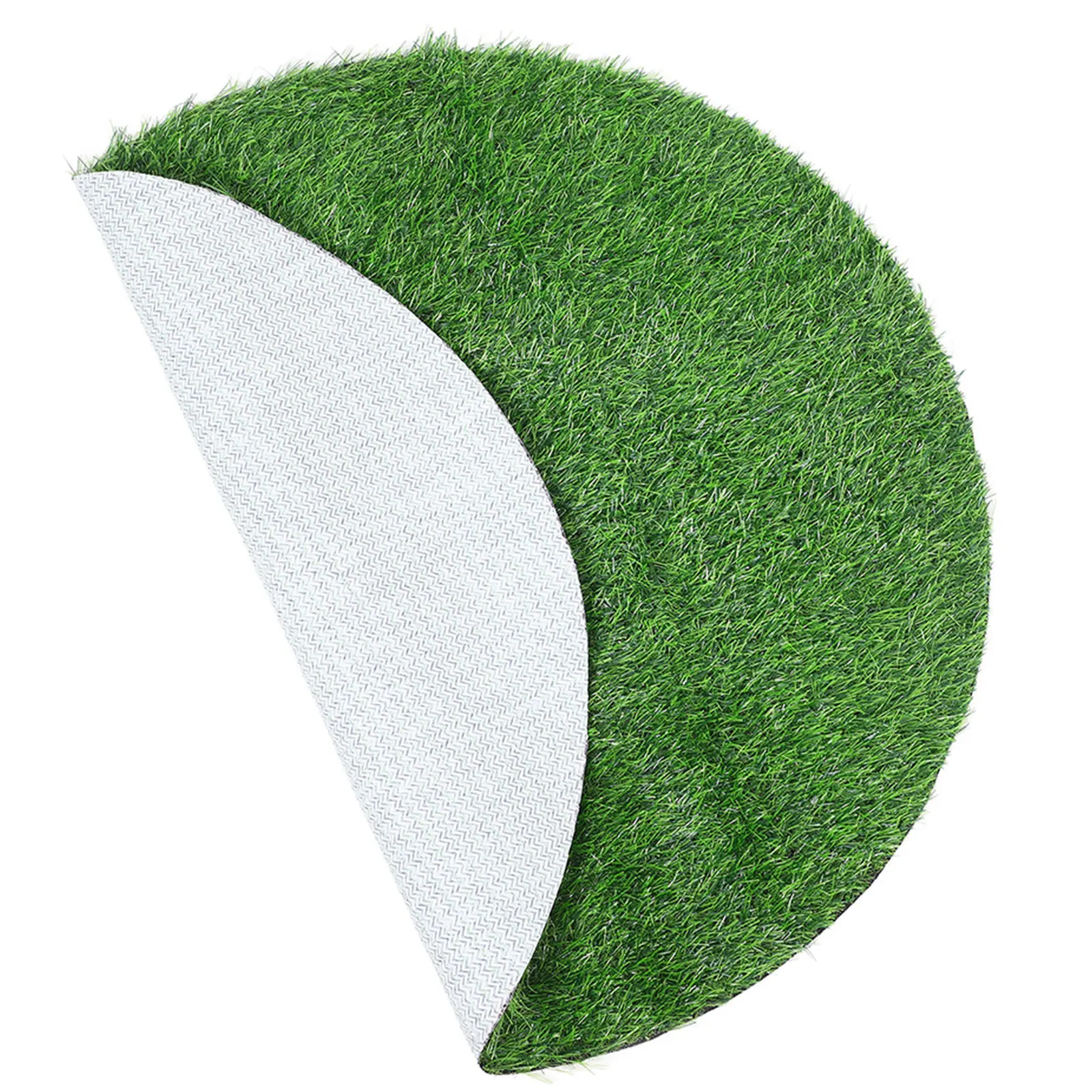 

Outdoor Artificial Grass Rug Realistic Simulation Grass for Dogs Mat Balcony Rooftop Patio Garden Green Turf Carpet