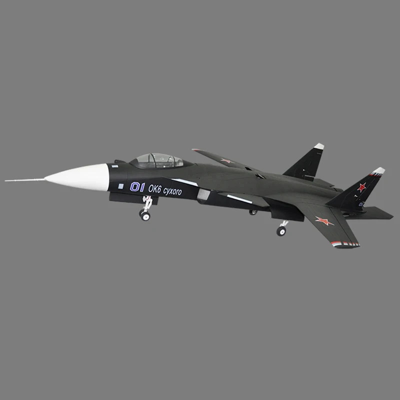 Lanxiang/LX/Sky Flight Hobby Twin 70mm Engine SU47 Berkut RTF Standard Version EDF JET RC Fighter Plane