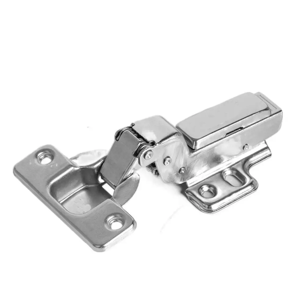 

2Pcs Damping Cabinet Door Hinge Hardware Connector Hydraulic Buffer Hinge Round Head Door Buffer Clip