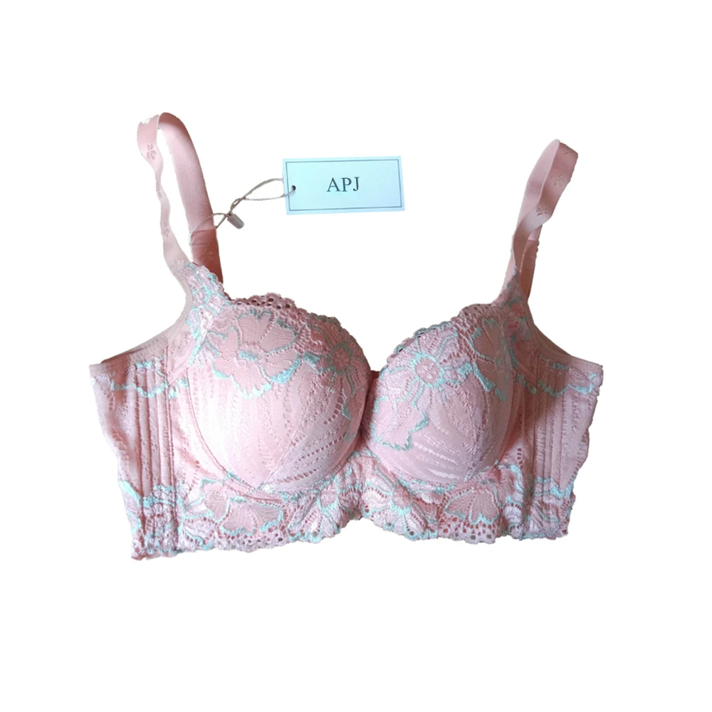 APJ Underwear, Pink, Women's Underwear Comfort Full Coverage Bra, 85CM/80B