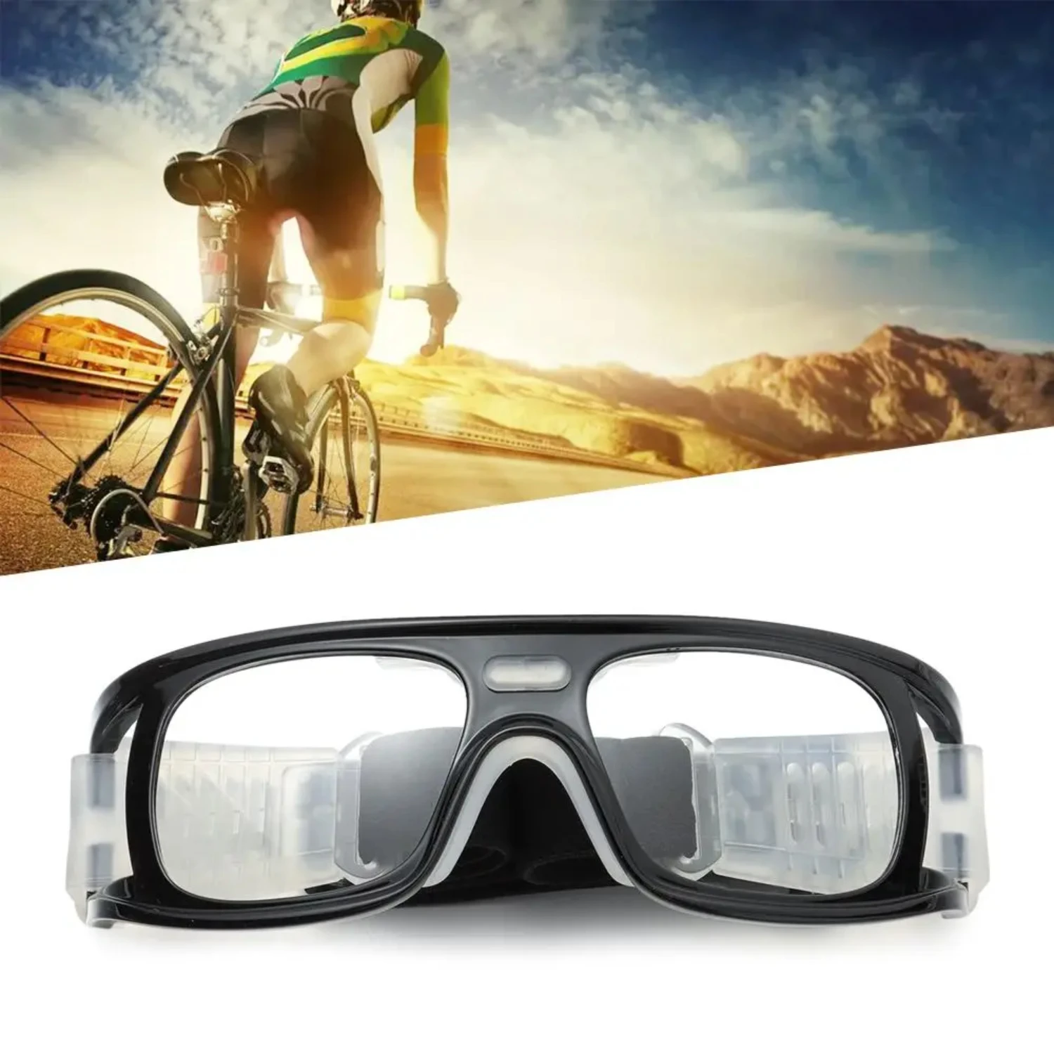 Football Glasses Outdoor Sports Glasses Cycling Soccer Basketball Eye Protect Goggles Sunglasses Men  Resistance Eyewear