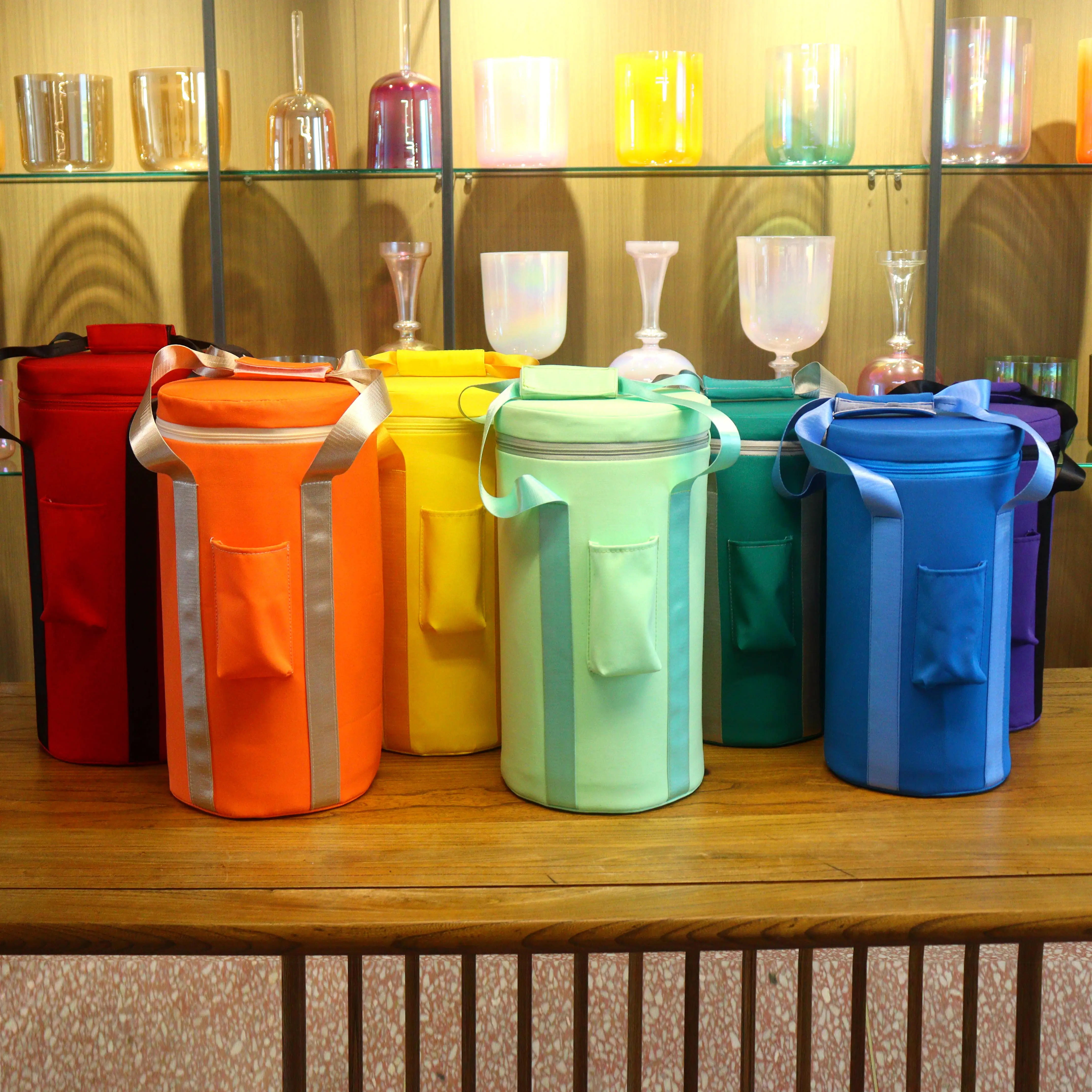 

5-8Inch Crystal Singing Bowl Bag Crystal Music Bowl Grail Sound Bowl Storage Bag Portable Storage Handheld Bag