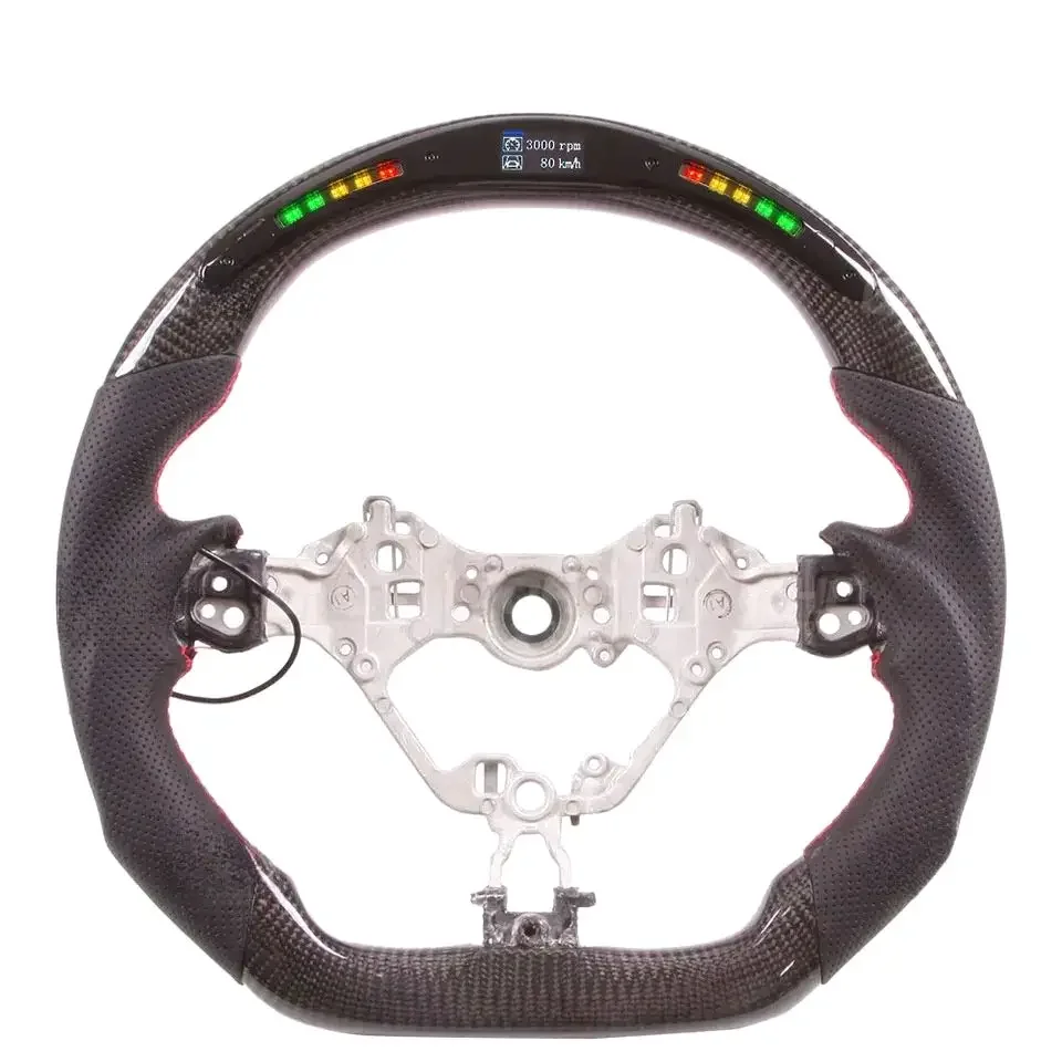 For 11-21  YARiS 86 Subaru BRZ Modified Carbon Fiber Steering Wheel Car Steering Wheelcustom