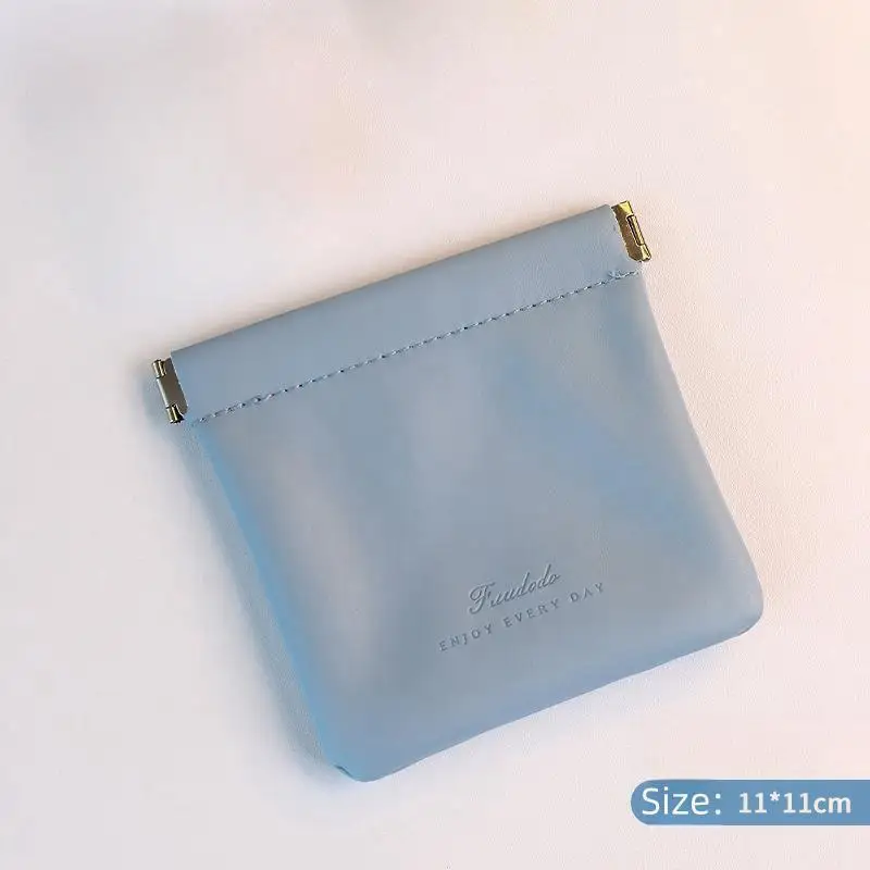 New Fashionable and Minimalist Cosmetic Storage Small Bag Women's Portable Zero Wallet Mini Bag Daily Small Item Storage Bag