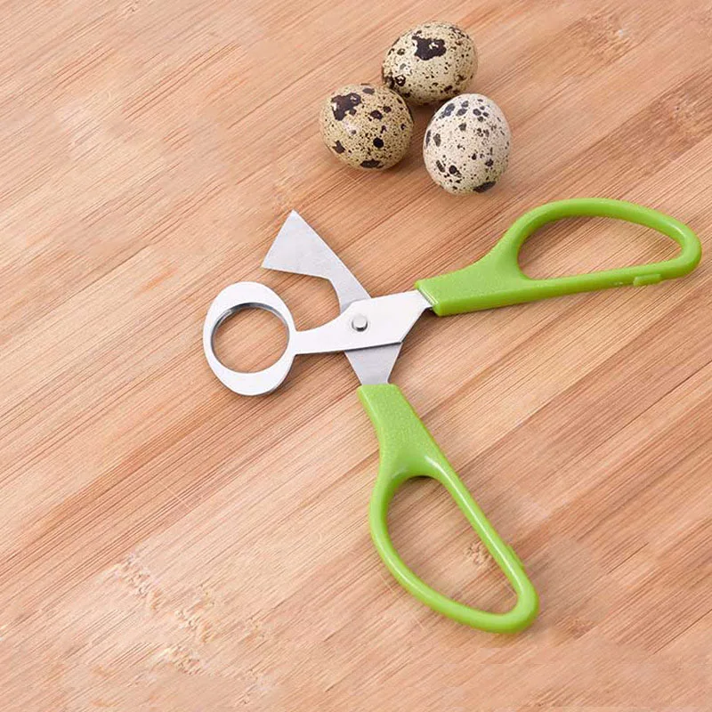 Premium Kitchen Scissors for Quail Egg and Chicken Egg Cutting - Lightweight and Durable Utility Gadgets