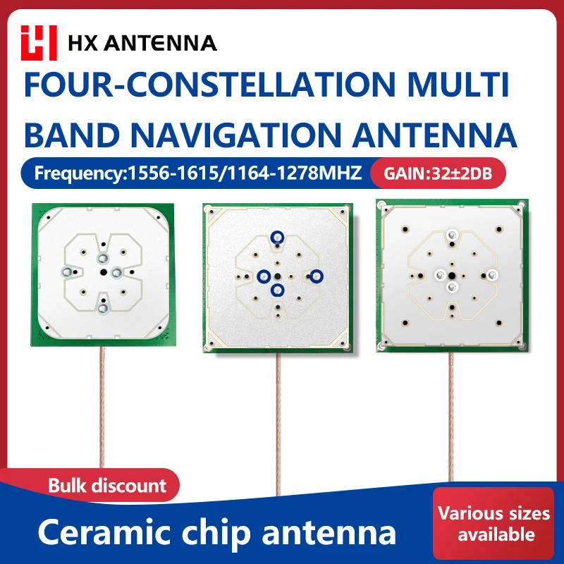 

Hongxin Multi-Feed High-Precision Antenna, Ideal for Surveying, Mapping, and RTK Differential Positioning