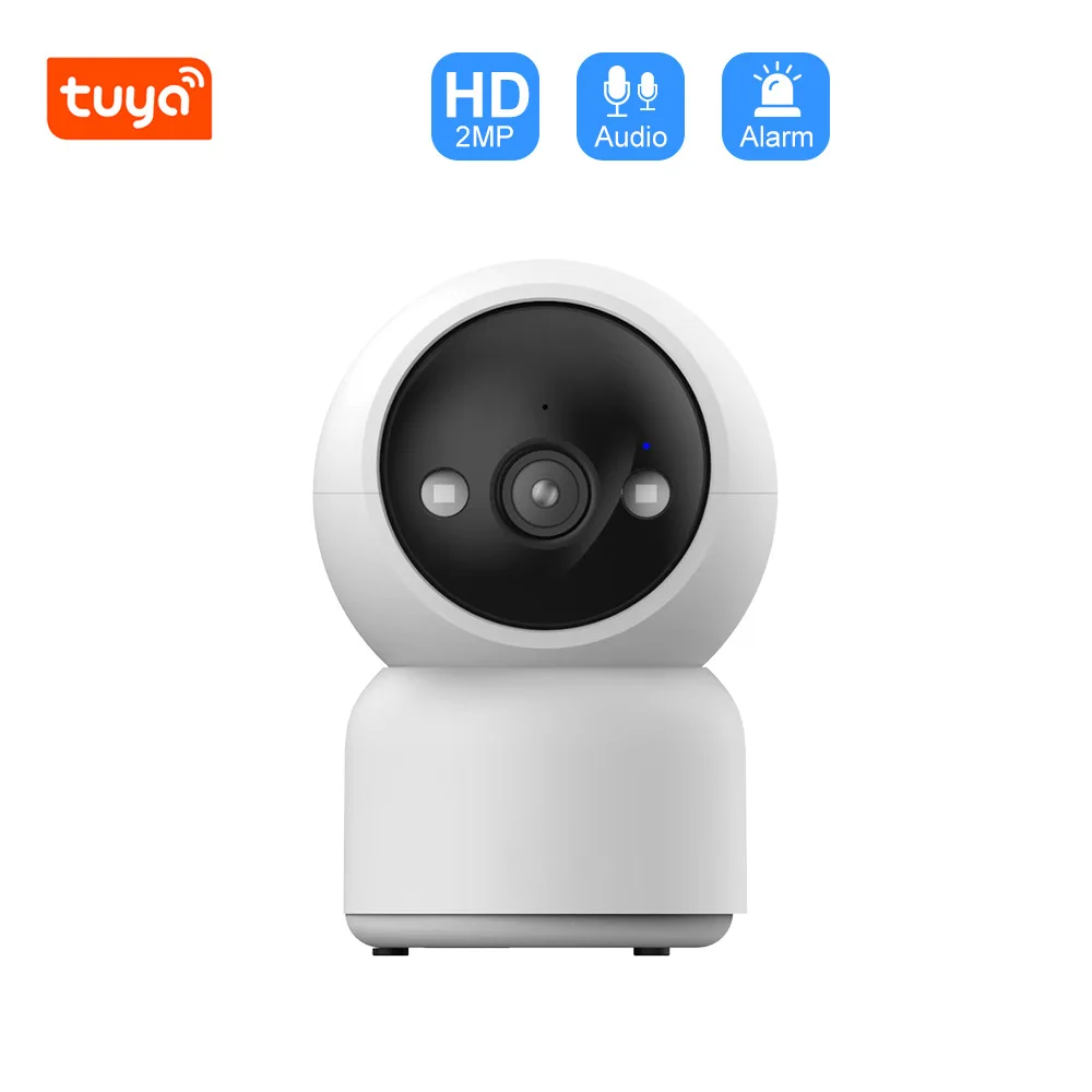 

2MP 1080p Tuya/iCam365 APP Wireless PTZ IP Camera AI Humanoid Detection Auto Tracking Security Alarm Baby Monitor