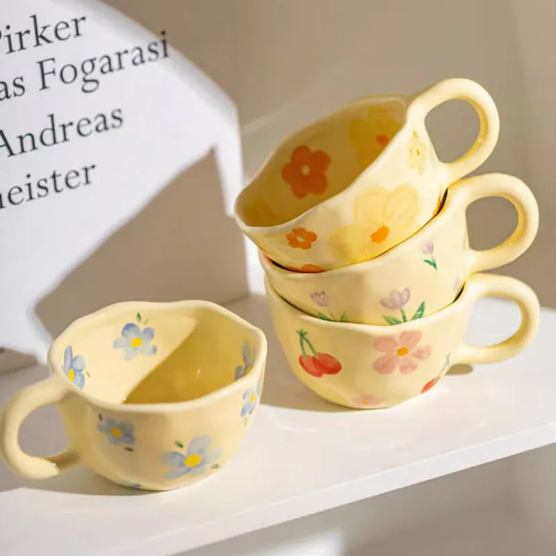 

Friends Ceramic Mugs Stranger Kitchenware Gift Japanese Gaming Christmas Center Nordic Luxury Modern Cup Hotel Copa Kitchenware