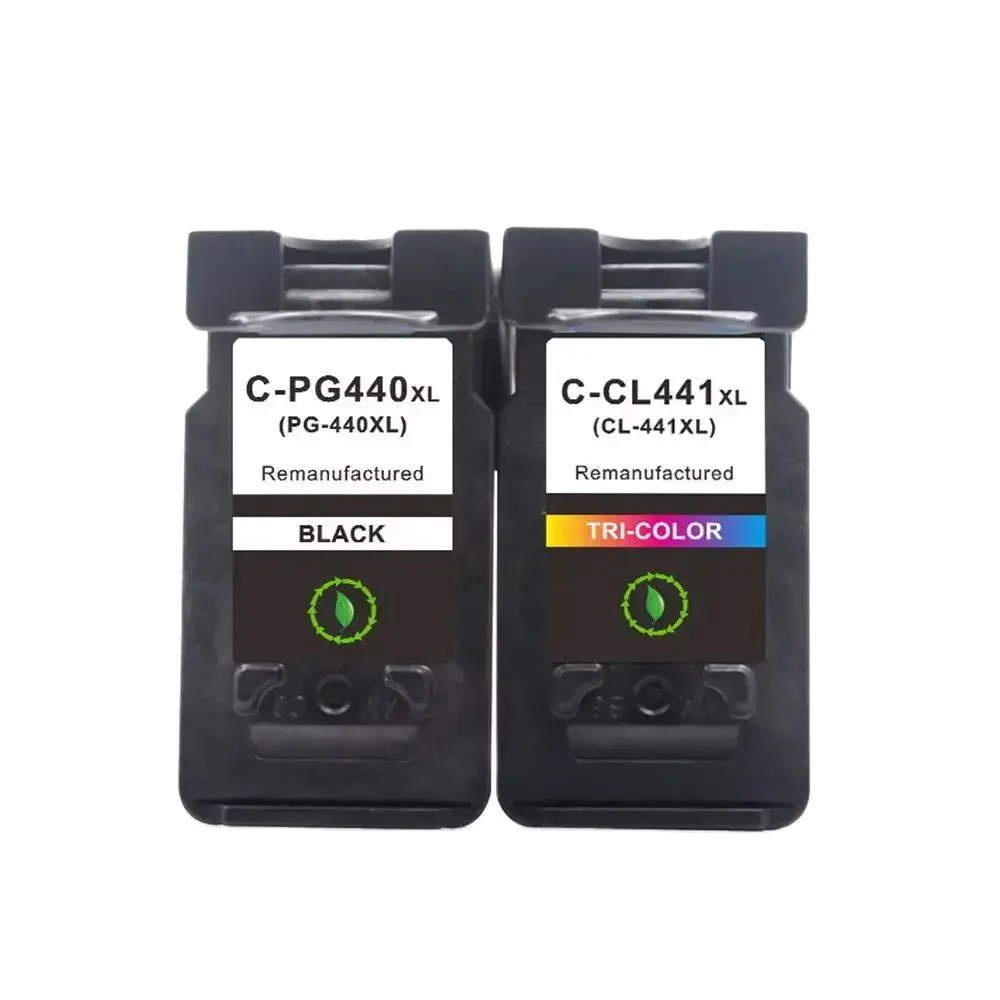 

PG-440XL CL-441XL PG 440XL 440 XL 441XL 441 PG440 Remanufactured Color Ink Cartridge for Canon PIXMA MG3540 Printer