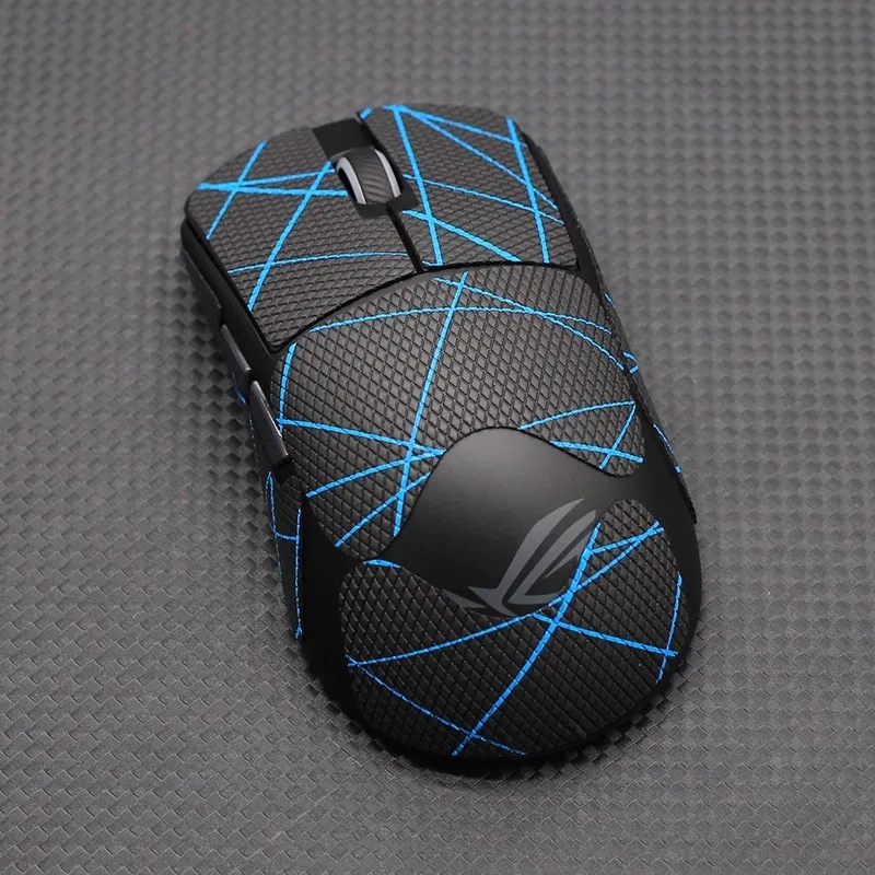 1 zestaw naklejek antypoślizgowych na mysz do Asus ROG Harpe ACE / ACE MINI ‌ ‌   Taśma antypoślizgowa i przeciwpotna na myszki, wykwintna faktura