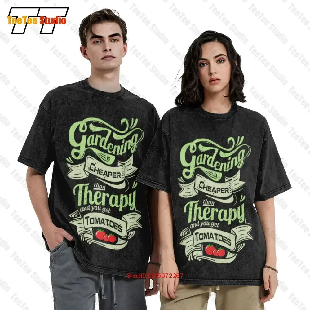 Gardening-Vegetarian Animal Welfare Vegetable Vegan Gardener Vintage Oversized T-Shirt XWNC