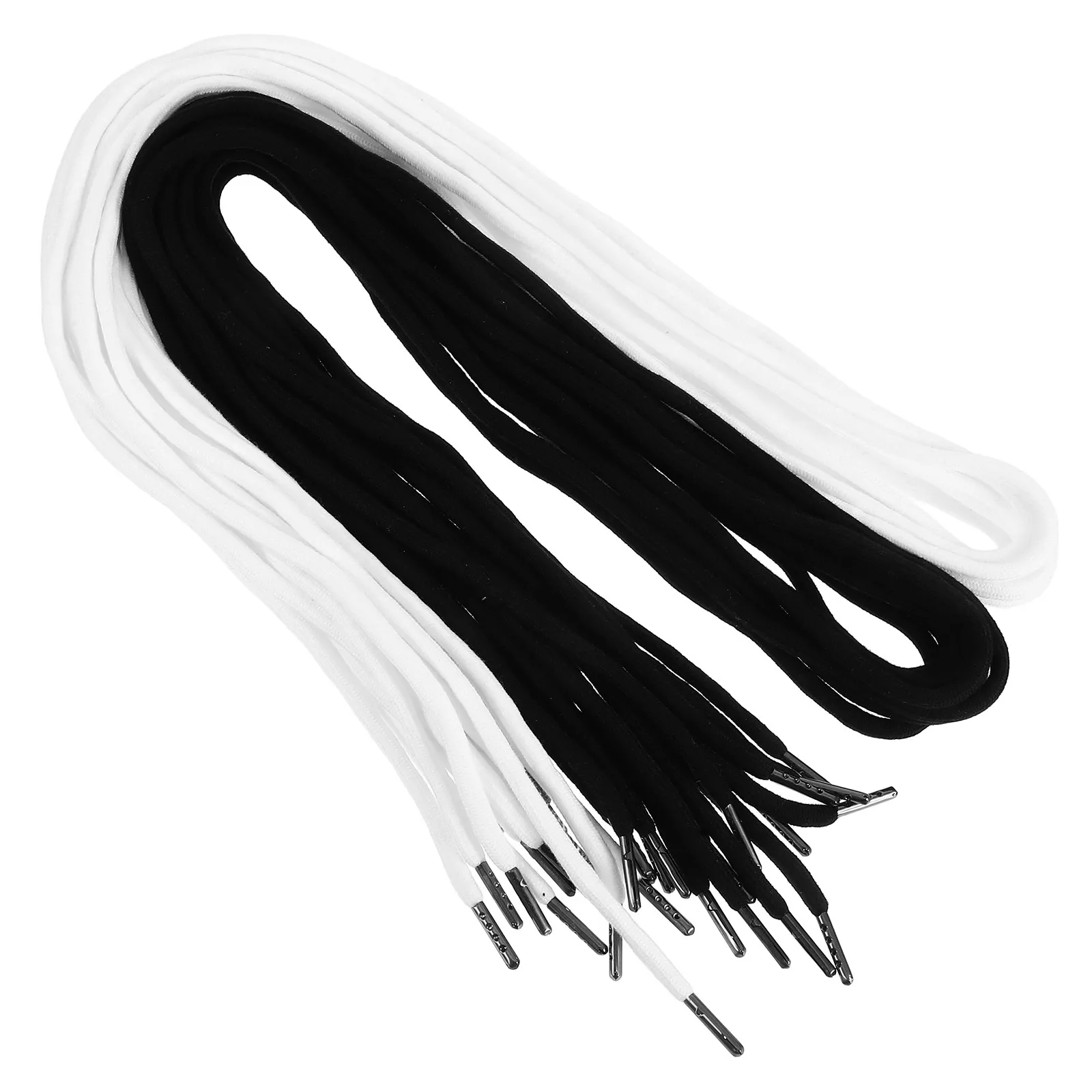 16개 후드티 끈 교체용 팬츠, 스웨트셔츠, 코트, 신발용, 신축성 있고 통기성 좋은 면 끈, 오래 지속되는 사용