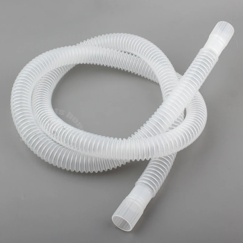Threaded Bellows Tube Anesthesia Breathing Circuit Tube CO2 Gas Recovery Tube Diameter 22mm