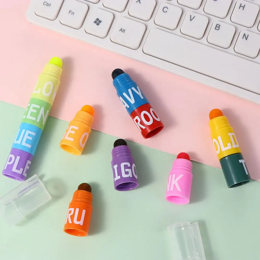 

Funny Colorful Student Graffiti School Office Supplies Solid Fluorescent Pen Color pen Painting Pens Highlighter Marker Pen