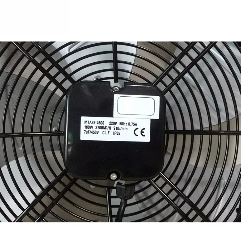 Factory Outlet Aluminum-Alloy AC Axial Flow Fan Five Blade 400mm Exhaust and Inlet Fan High Quality - view 4