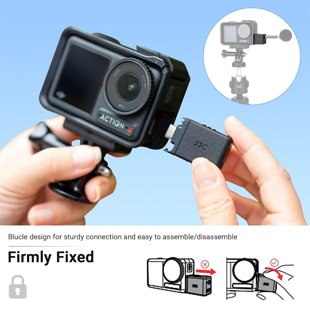 Adapter audio JJC 3.5mm do DJI – Contact Pickup Mic recenzja i cena