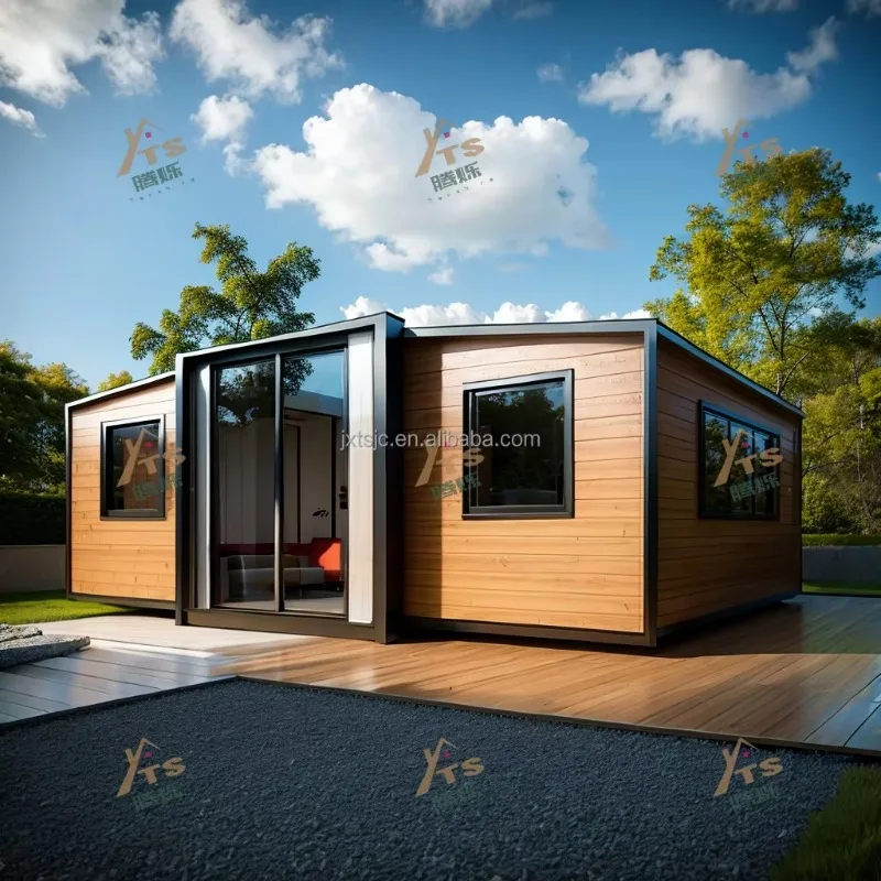 Free Design 20ft 40ft Portable Prefabricated Folding Tiny House Expandable Container Home for Hotels and Villas