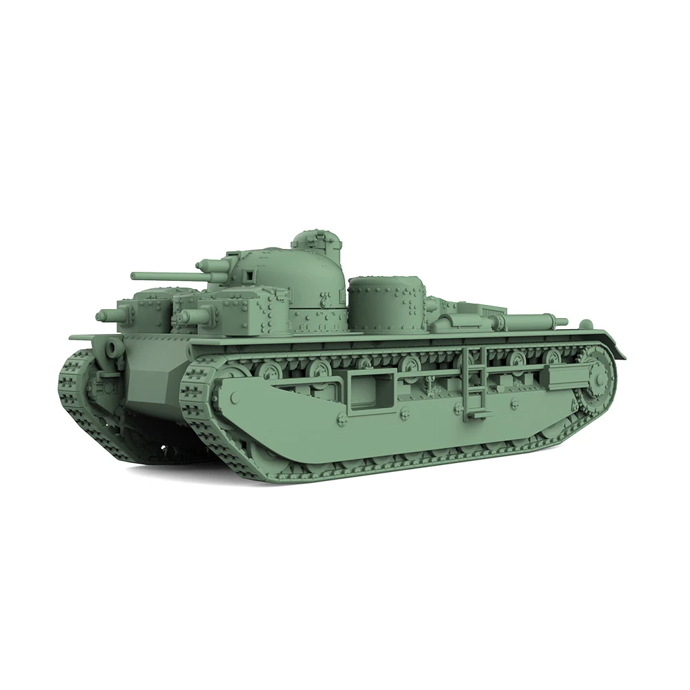 

1/144 1/200 1/350 1/700 SSMODEL SS568 Military Model Kit British A1E1 Independent Heavy Tank Miniature Static War Games
