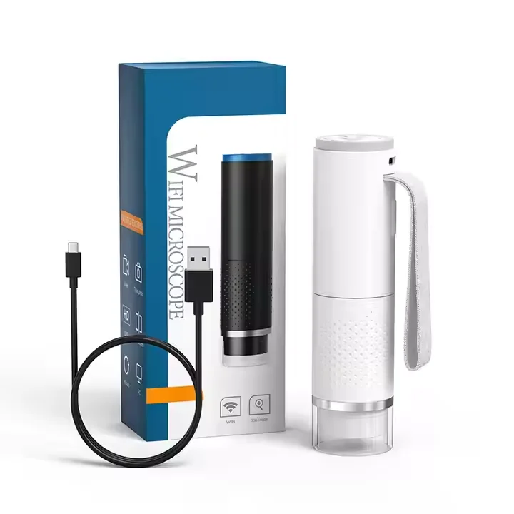 Portable 2MP 1000X 1080P Digital Electron Camera Microscope LED Light Source Pocket WiFi Connect for Mobile Repair Buy Online