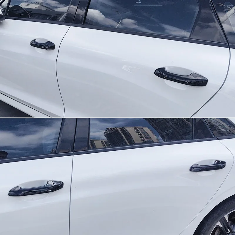 

Black Door Handle Bowl Trim Sticker Kit For Kia K5 2020-2025 Exterior Modification
