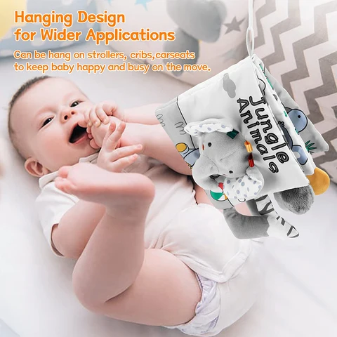 Мягкая 3D книжка-игрушка Elephant AS997 для детей — детальный вид товара