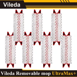 For Vileda UltraMax High Quality Microfiber Floor Mop Pad Reusable Flat Spin Mop Cloth Replacement Quick Drying Machine Washable