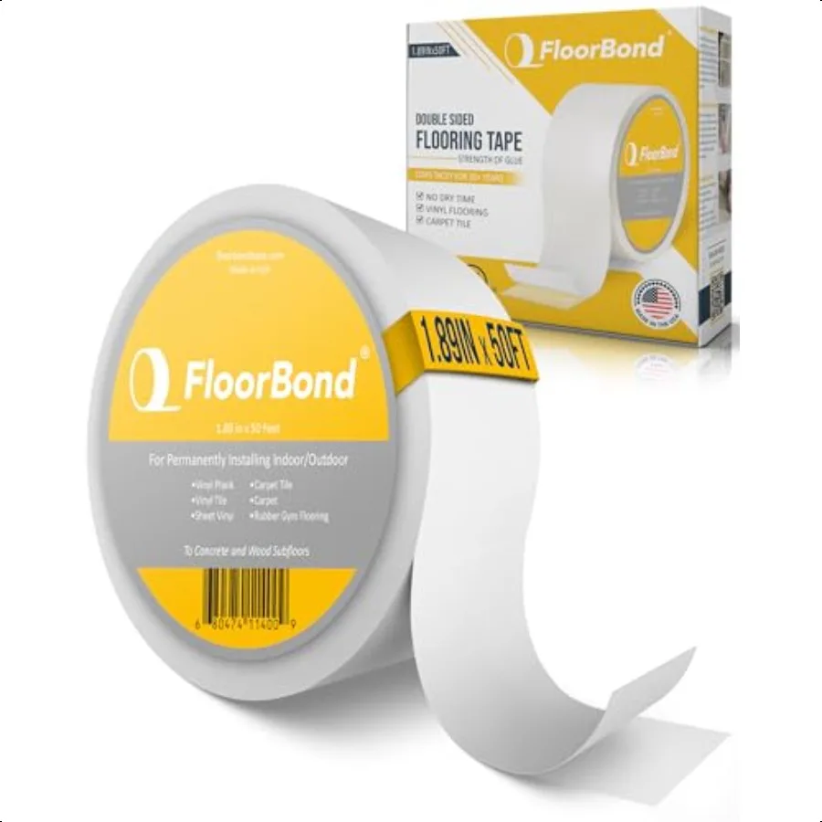 Fita dupla face resistente para carpetes, flexível e de vinil, telhas de carpetes, grama artificial, espuma, academia, borracha