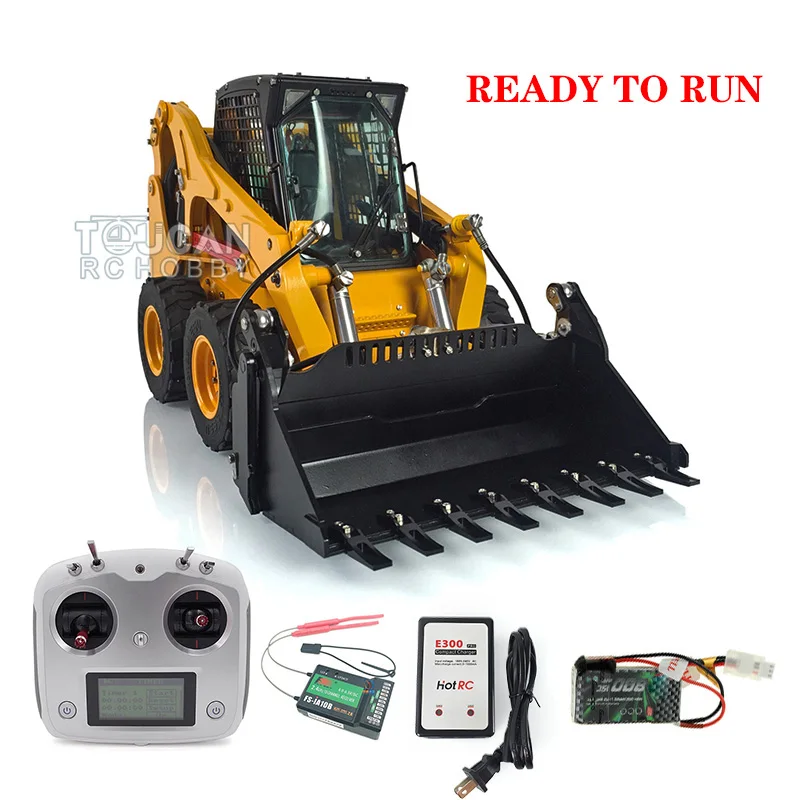 

In Stock 1/14 Lesu Metal Wheeled Skid-Steer Rc Loader Aoue-Lt5H Rc Hydraulic Trucks Diy Outdoor Construction Mover TOUCAN Toys