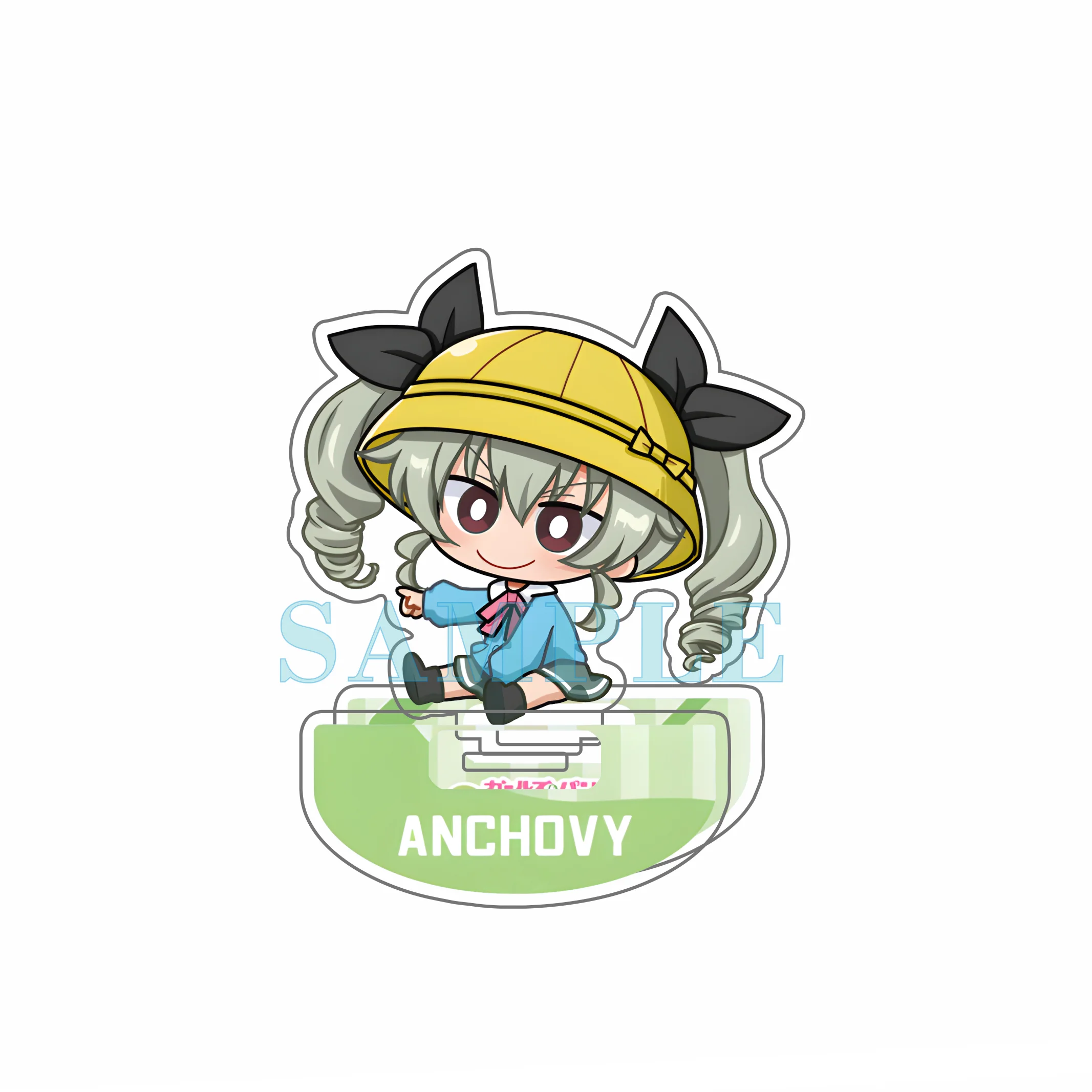 Anime Girls und Panzer Miho Nishizumi 13CM Acrylic Shake Stand Model Plate Keychain Desk Decoration Friends Gift Figure Display