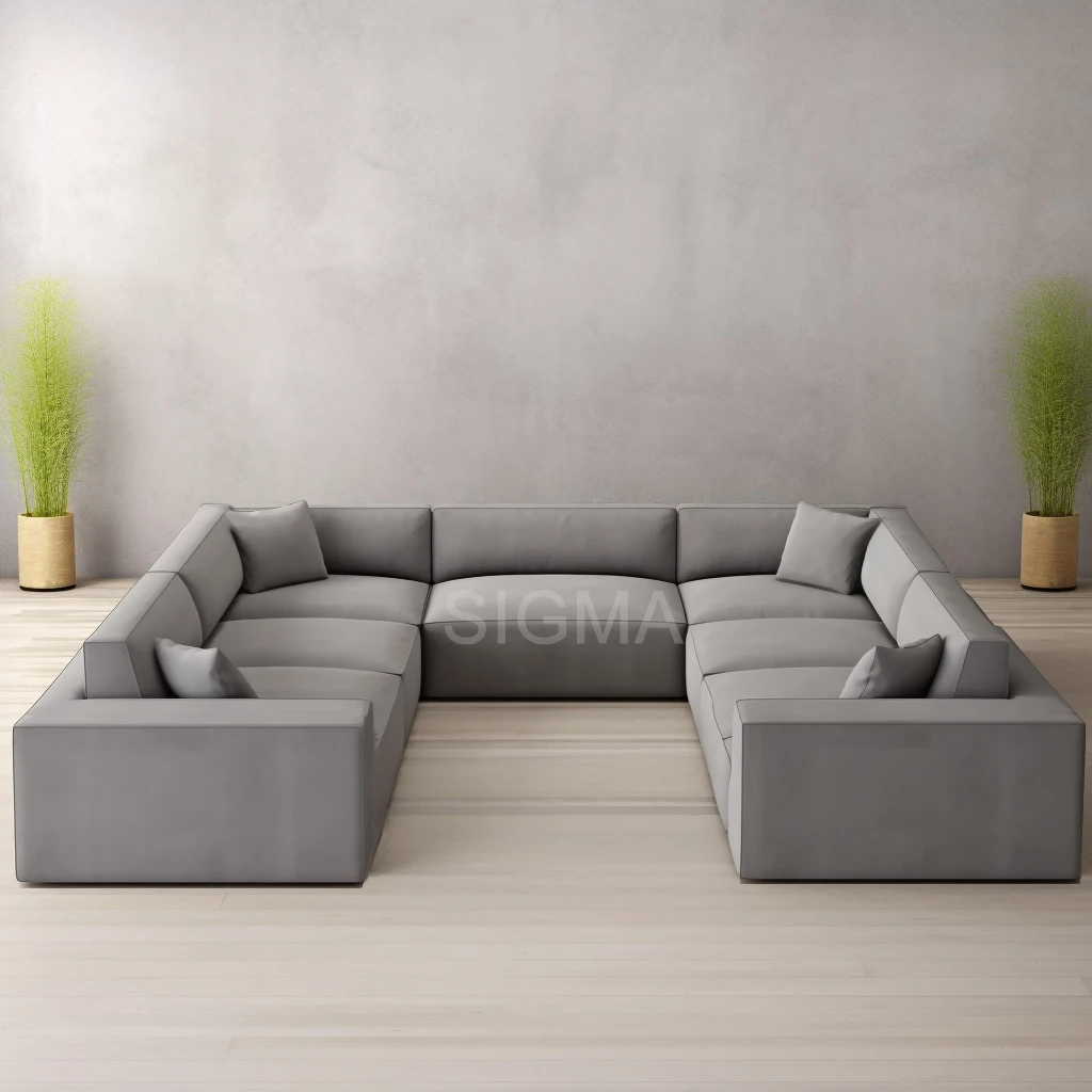 Sigma Italian Minimalism Master Design Sofa Set Comfortable Sectional Convert Customized Size Color for Living Room Mall