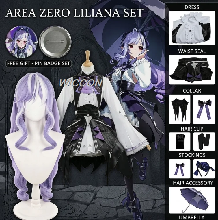 Anime Cosplay Zzz - Costume de cosplay Vivian de Zenless