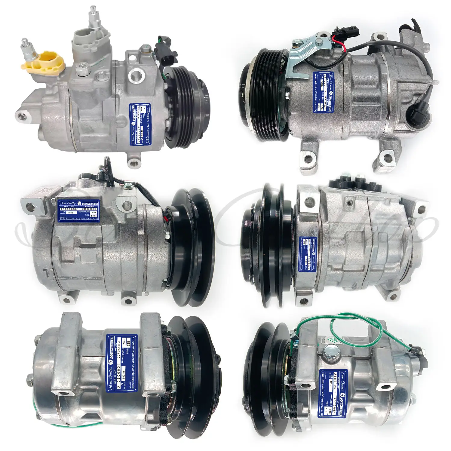 Car Air Conditioning Spare Parts AC Compressor with Clutch Compatible For  E320 W211 2007-2008 W212 2009 V6 3.0L