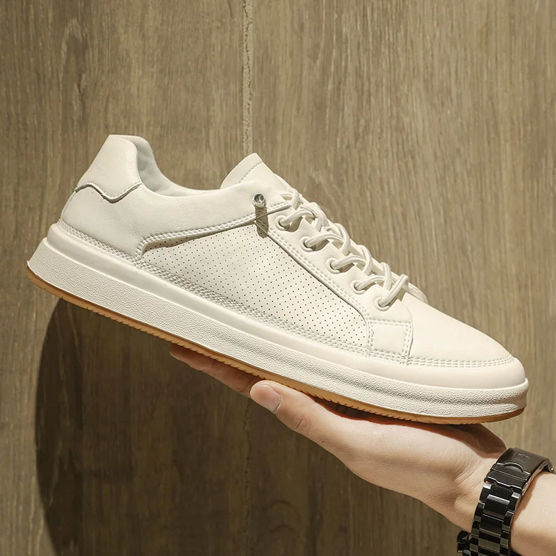 

High-quality White Sneakers Men's Shoes Breathable Running Shoes Outdoor Sport Shoes for Men Vulcanized Shoe Tenis Para Hombre