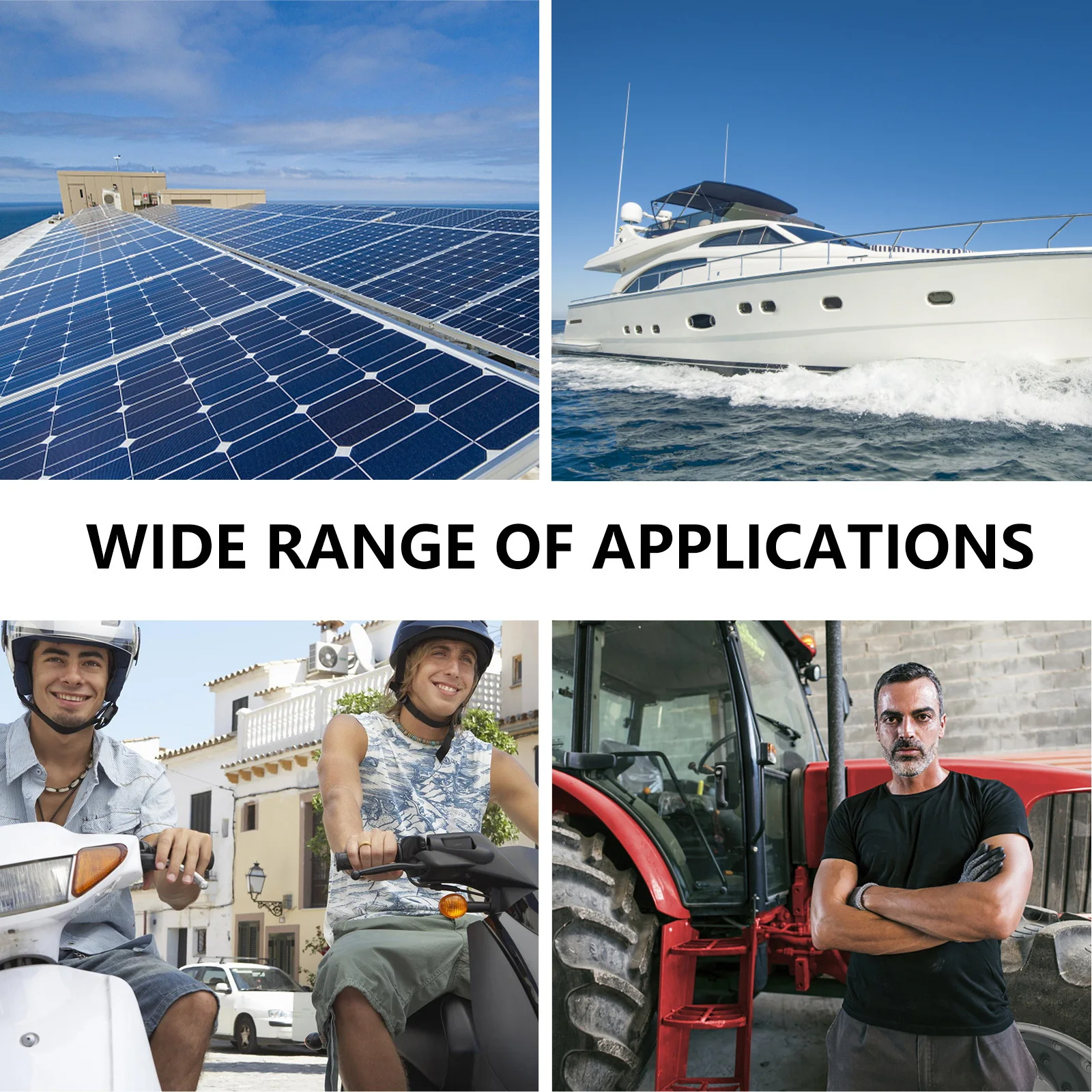 

200Pcs Non Insulated Butt Connectors Copper Wire Connector Kit Assorted Sizes 22 18awg 16 14awg 12 10awg Electrical Automotive