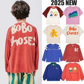 2025 New Spring and Autumn Series Kids Sweatshirt Top Boys and Girls Hoodie Children's Long Sleeve Cute Tops T-shirt and Pants