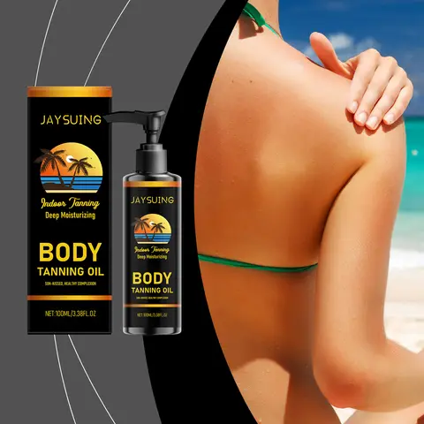 태닝 오일 썬리스 셀프 태너 태닝 강화제 내추럴 글로우 스킨 컬러 탄 액셀러레이트 야외 모이스춰라이징 바디 브론징 드롭