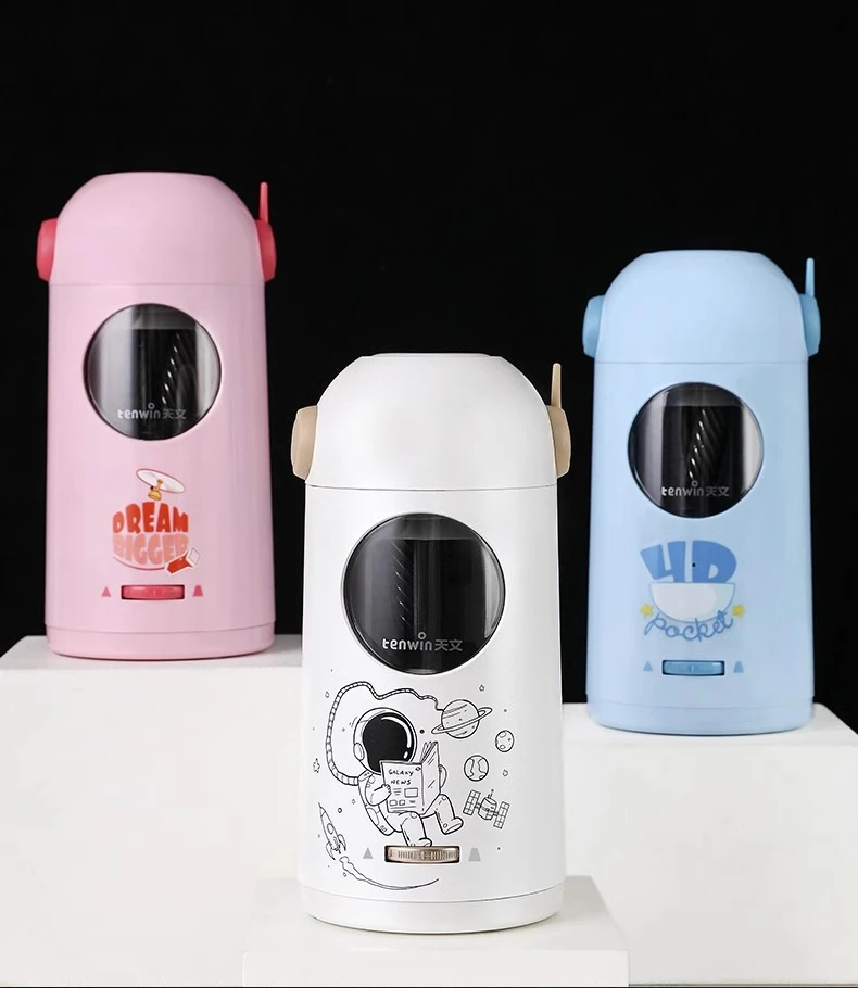 

Автоматическая точилка для карандашей, электрическая автоматическая прокатная ручка большого диаметра, толстый стержень, точилка для карандашей для учеников, детский сад