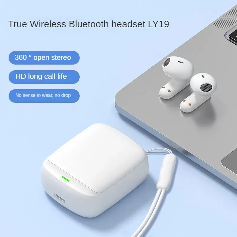 Ly19 Slider Tws Bluetooth True Wireless In Ear Subwoofer Sports Binaural Noise Cancellation 5.3 For Apple Xiaomi