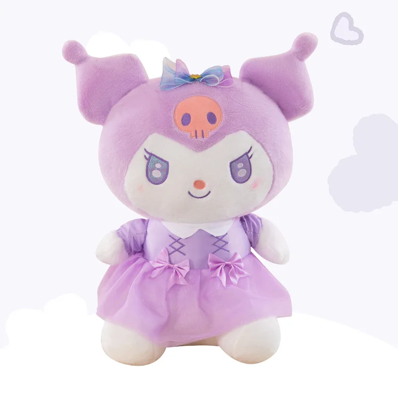 80cm サンリオ カワイイ クロミ ぬいぐるみ 可愛いぬいぐるみ 子供向け 誕生日 クリスマス プレゼント パープル ケロッピ ぬいぐるみ 枕